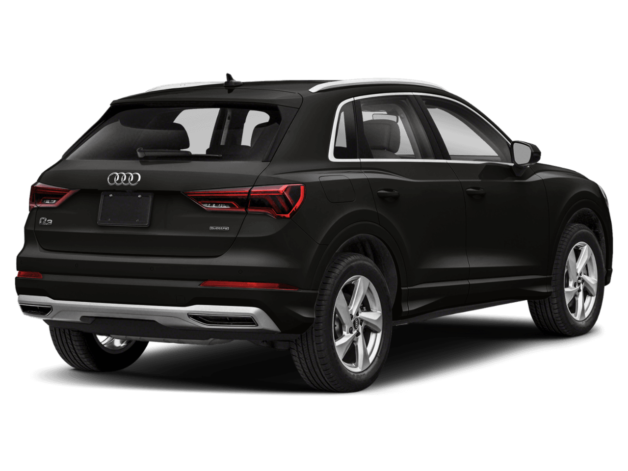 2021 Audi Q3 S line Premium - Rear 3/4, facing to the right