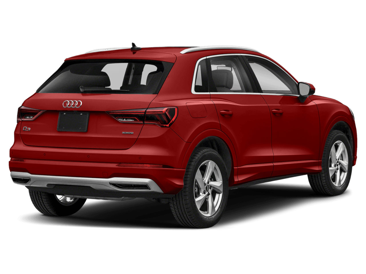 2021 Audi Q3 S line Premium - Rear 3/4, facing to the right