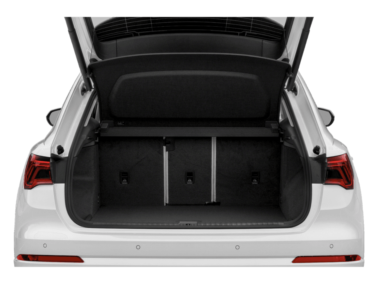 2021 Audi Q3 S line Premium - Interior Trunk with Hatch Open Feature