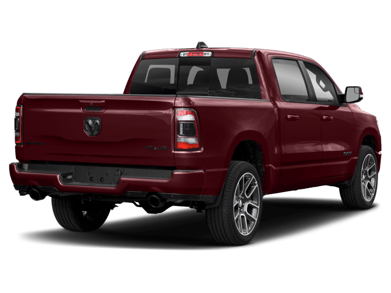 2021 Ram 1500 Tradesman - Rear 3/4, facing to the right