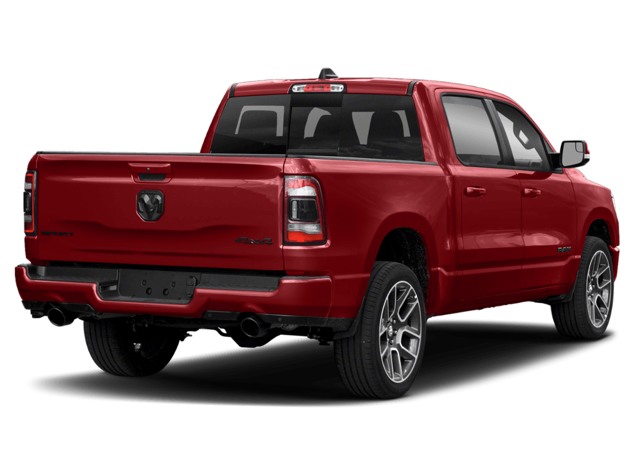 2021 Ram 1500 Tradesman - Rear 3/4, facing to the right