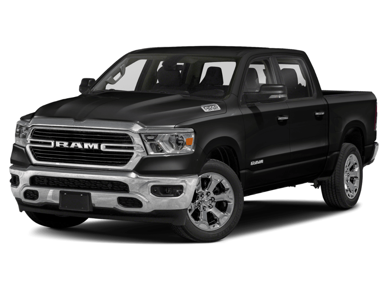 2021 Ram 1500 Lone Star - Front 3/4, facing to the left