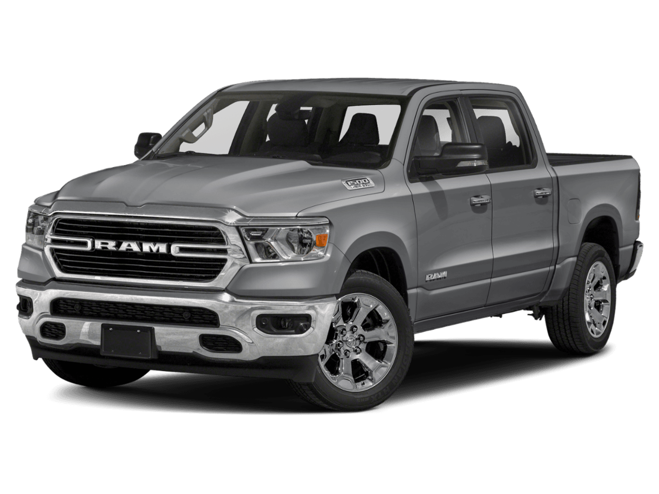 2021 Ram 1500 Lone Star - Front 3/4, facing to the left