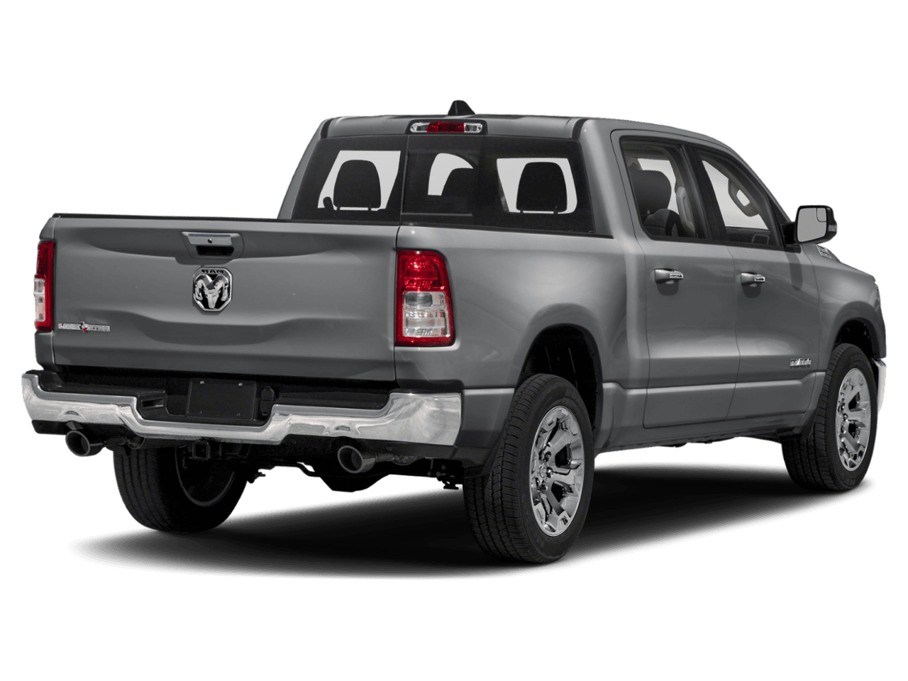 2021 Ram 1500 Lone Star - Rear 3/4, facing to the right
