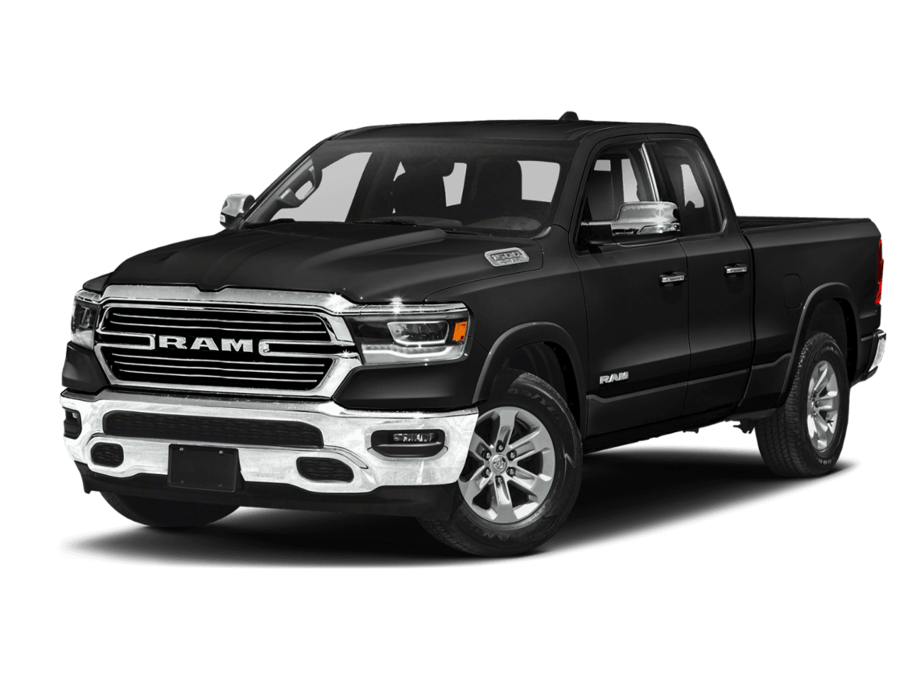 2021 Ram 1500 Laramie - Front 3/4, facing to the left