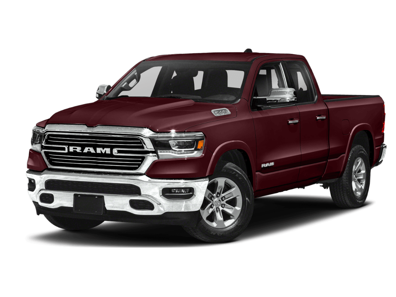 2021 Ram 1500 Laramie - Front 3/4, facing to the left