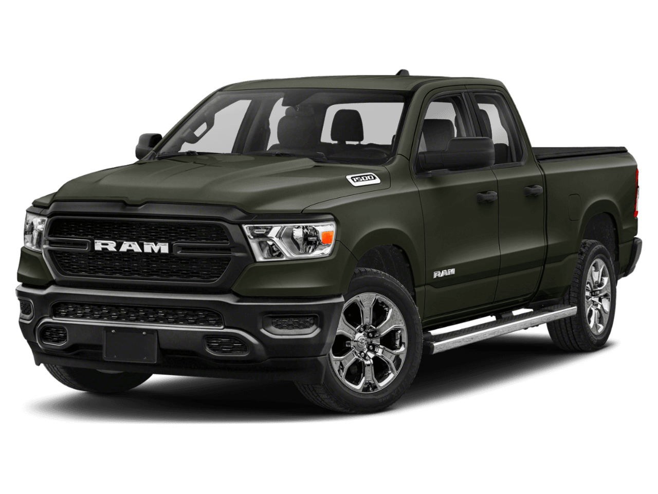 2021 Ram 1500 Tradesman - Front 3/4, facing to the left