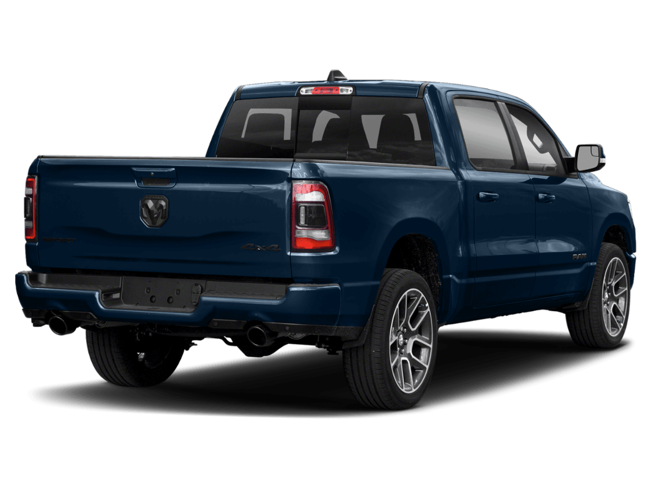 2021 Ram 1500 Tradesman - Rear 3/4, facing to the right