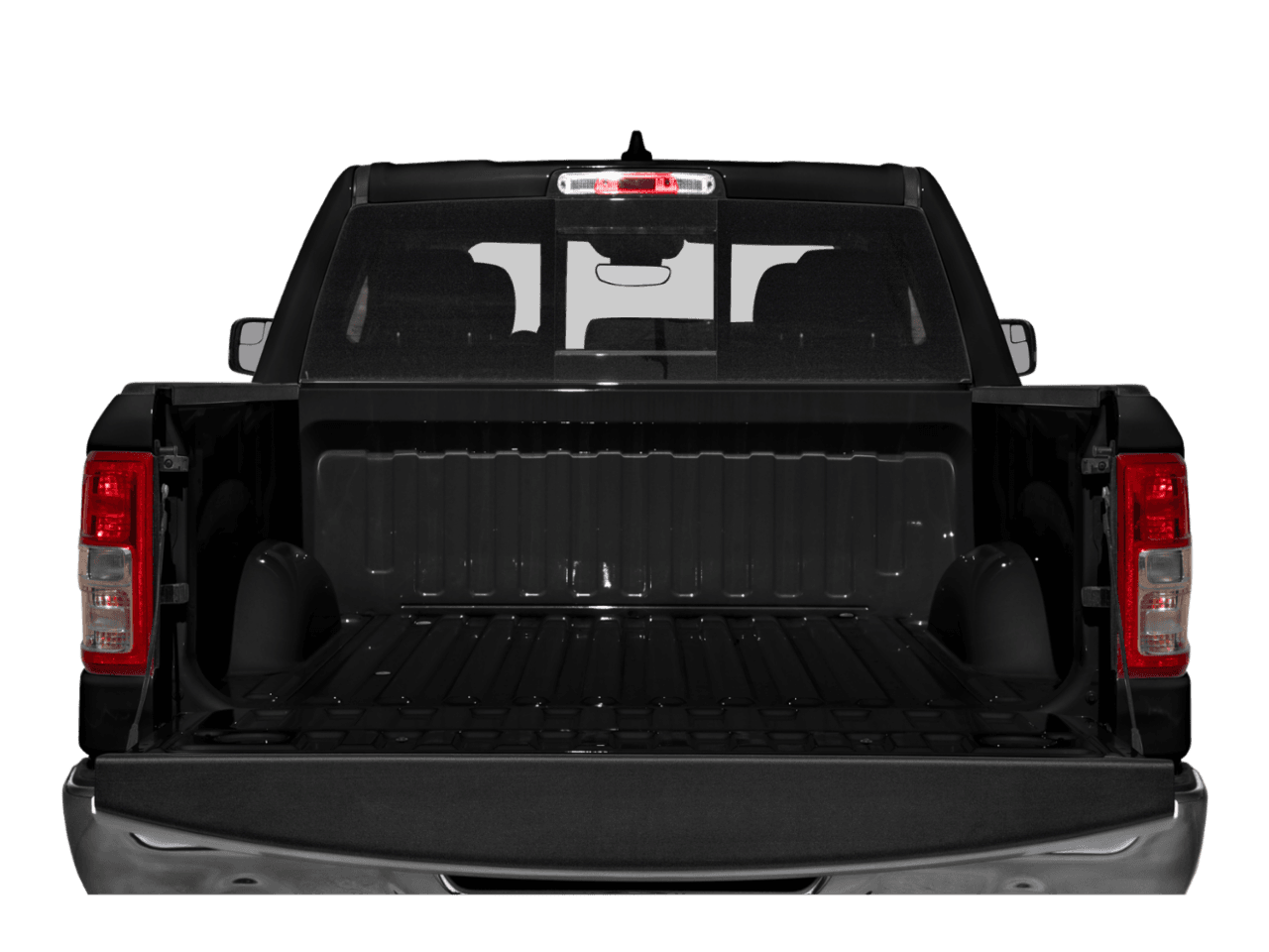 2021 Ram 1500 Lone Star - Interior Trunk with Hatch Open Feature