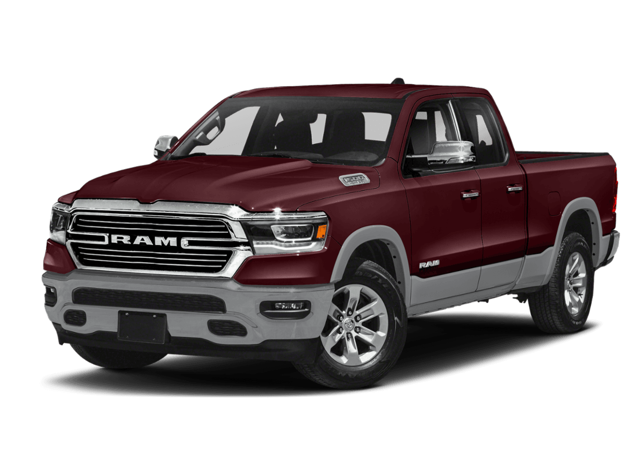 2021 Ram 1500 Laramie - Front 3/4, facing to the left