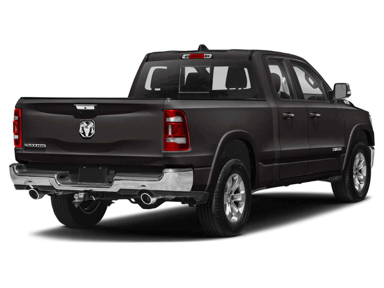 2021 Ram 1500 Laramie - Rear 3/4, facing to the right