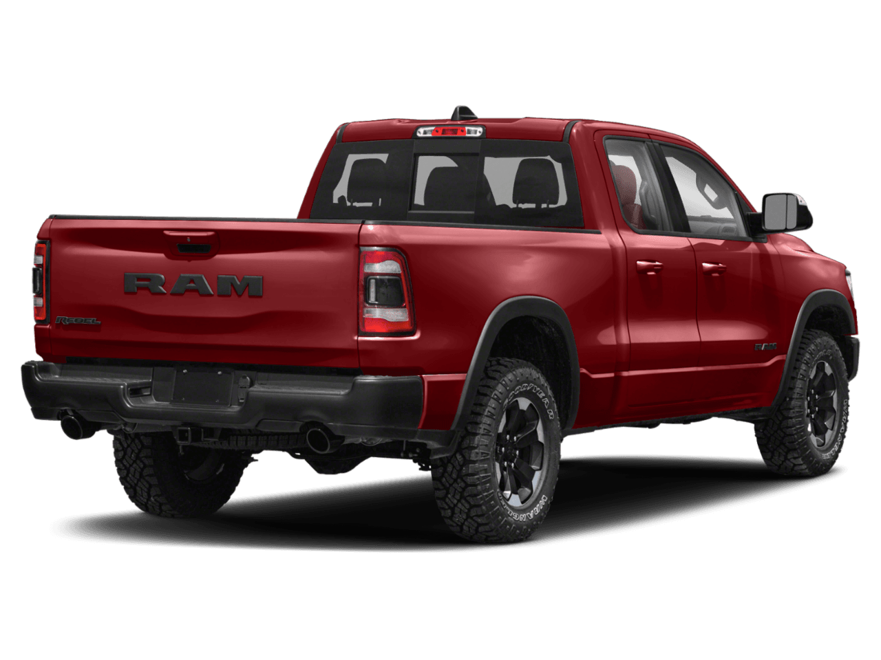 2021 Ram 1500 Rebel - Rear 3/4, facing to the right