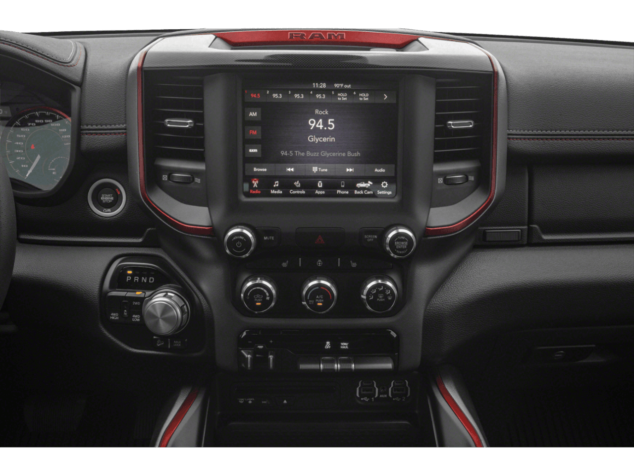 2021 Ram 1500 Rebel - Interior Stereo System