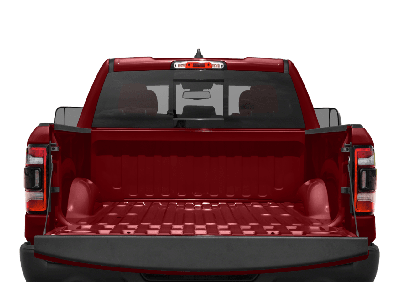 2021 Ram 1500 Rebel - Interior Trunk with Hatch Open Feature