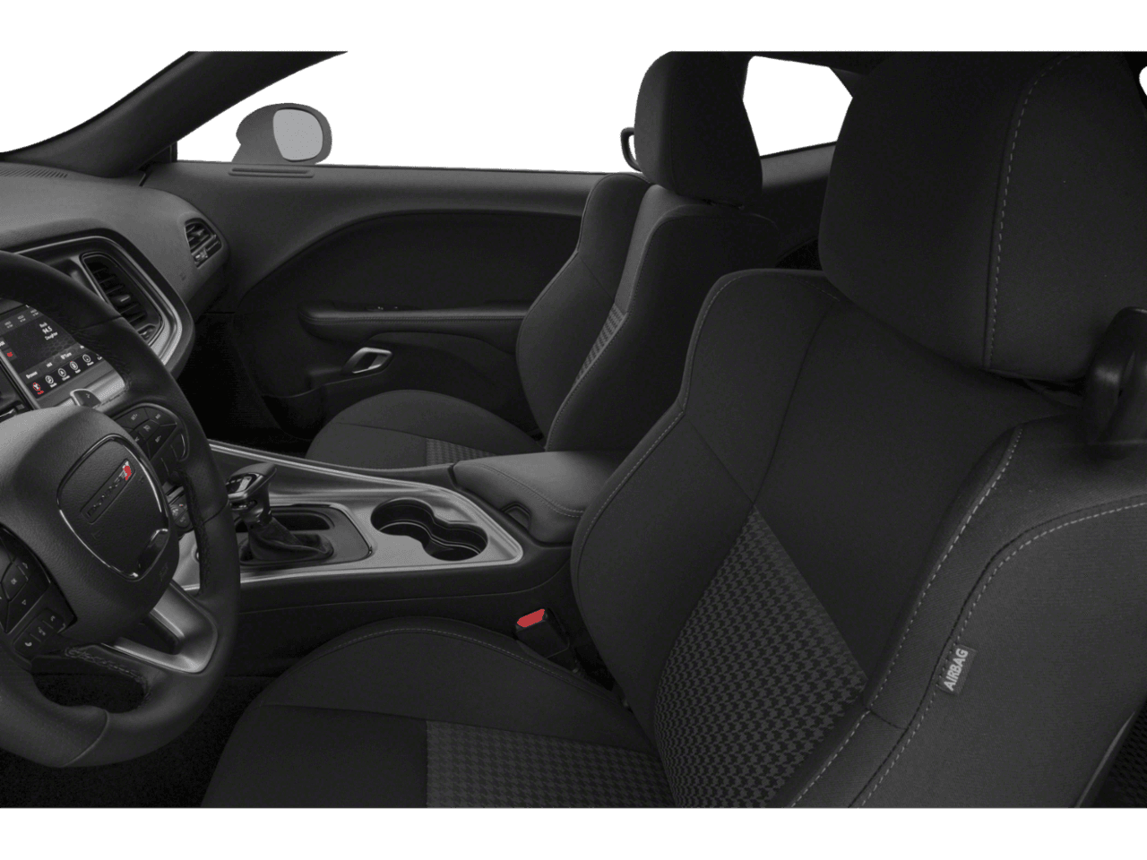 2021 Dodge Challenger GT - Interior Driver's Side with Door Open, Front Seat Feature