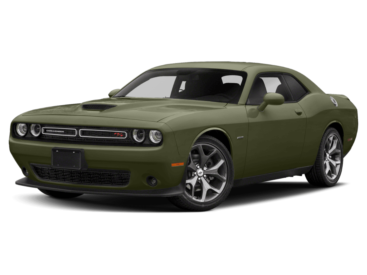 2021 Dodge Challenger R/T - Front 3/4, facing to the left