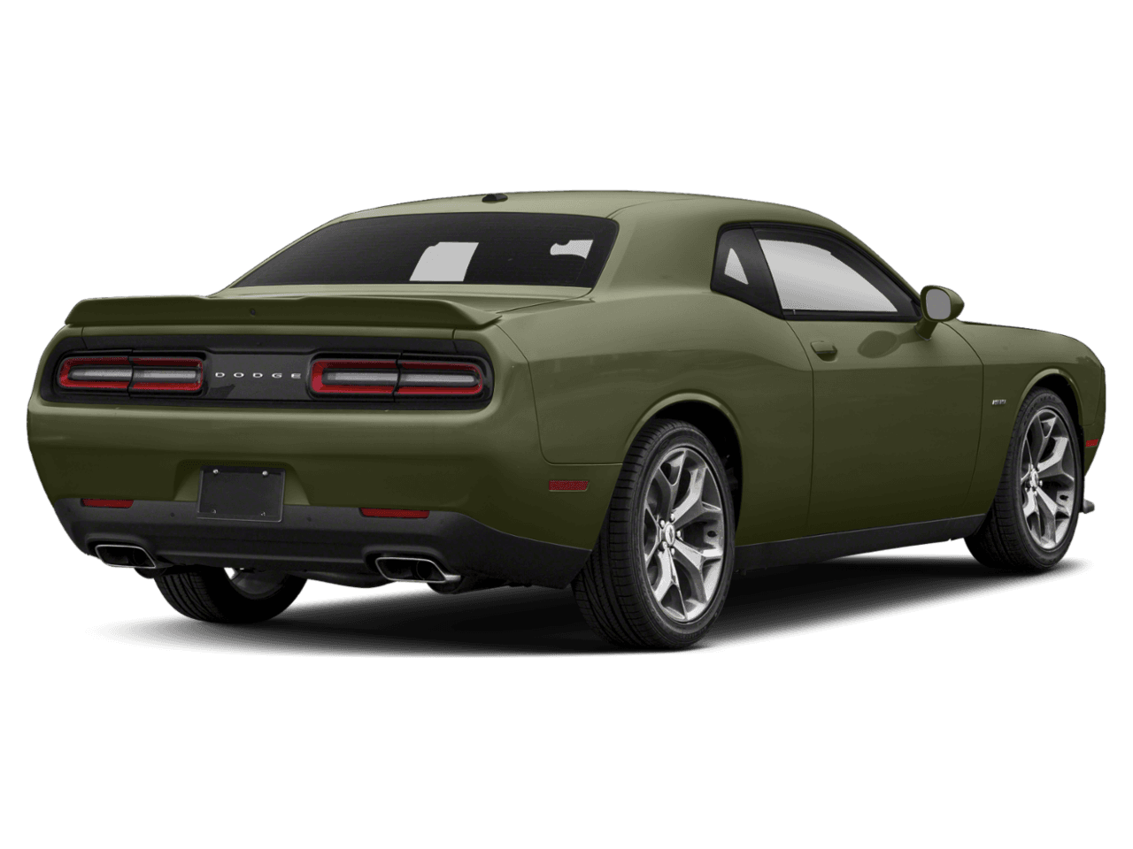 2021 Dodge Challenger R/T - Rear 3/4, facing to the right