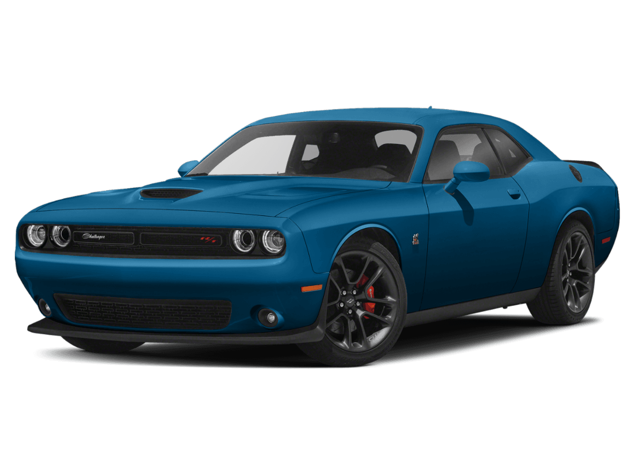 2021 Dodge Challenger R/T Scat Pack - Front 3/4, facing to the left
