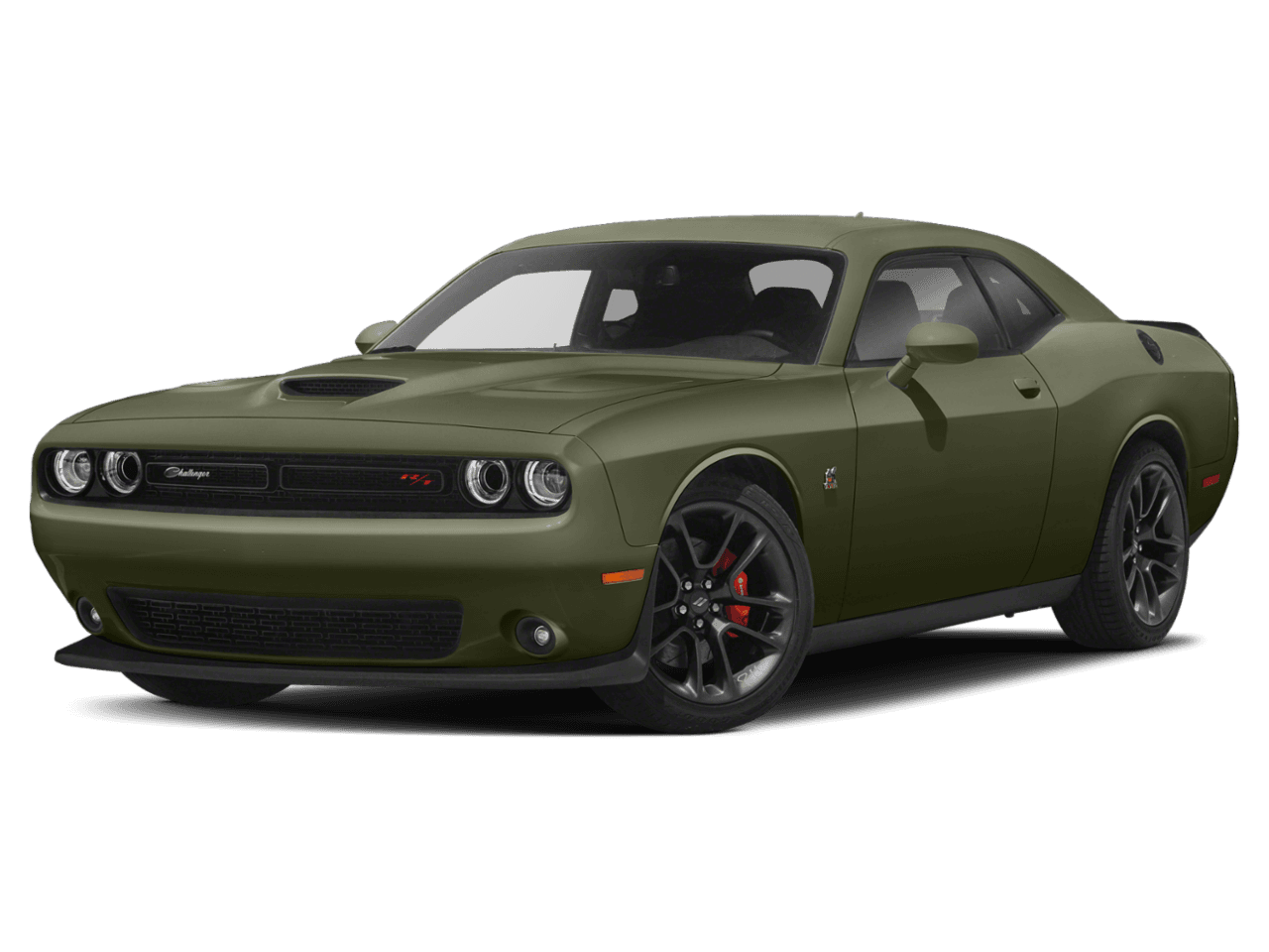 2021 Dodge Challenger R/T Scat Pack - Front 3/4, facing to the left