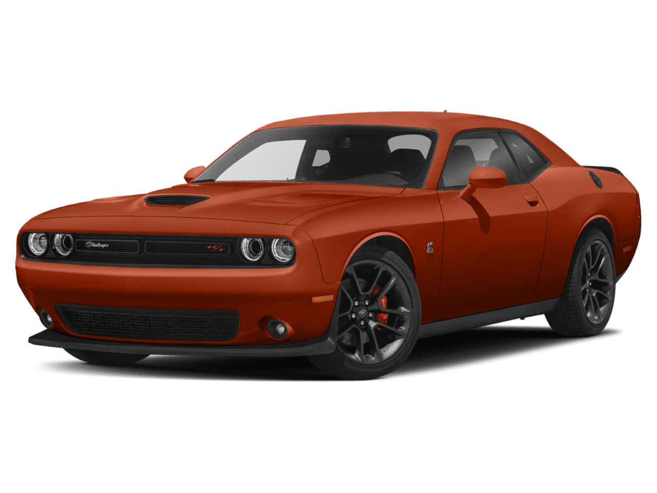 2021 Dodge Challenger R/T Scat Pack - Front 3/4, facing to the left