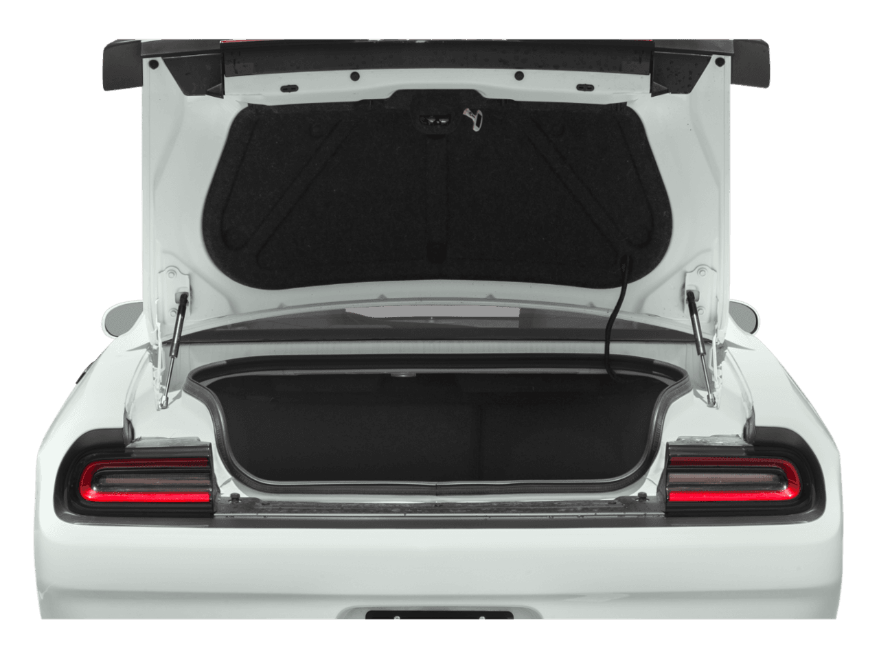 2021 Dodge Challenger R/T Scat Pack - Interior Trunk with Hatch Open Feature