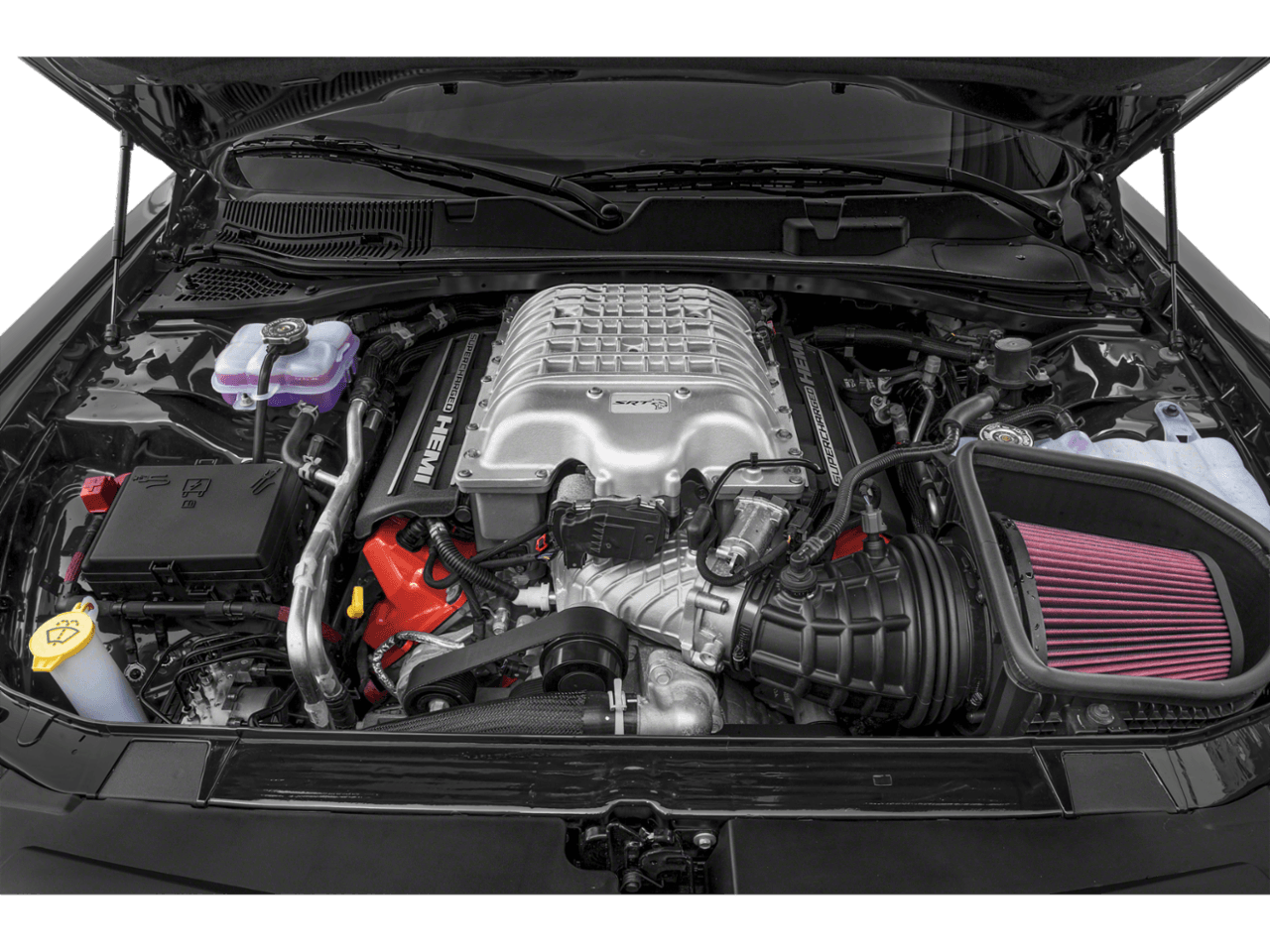 2021 Dodge Challenger SRT Hellcat - Interior Engine Shot Feature