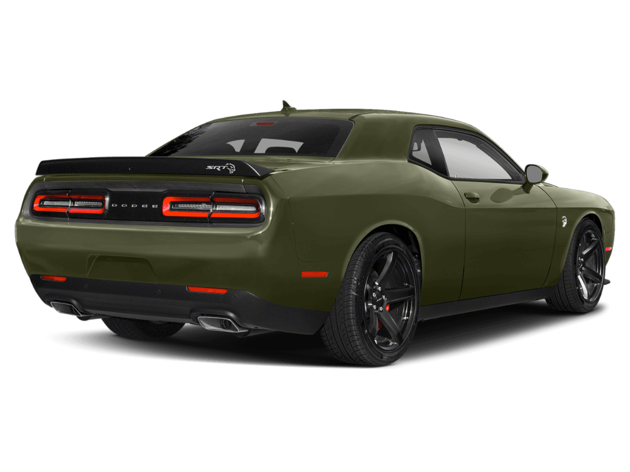2021 Dodge Challenger SRT Hellcat - Rear 3/4, facing to the right