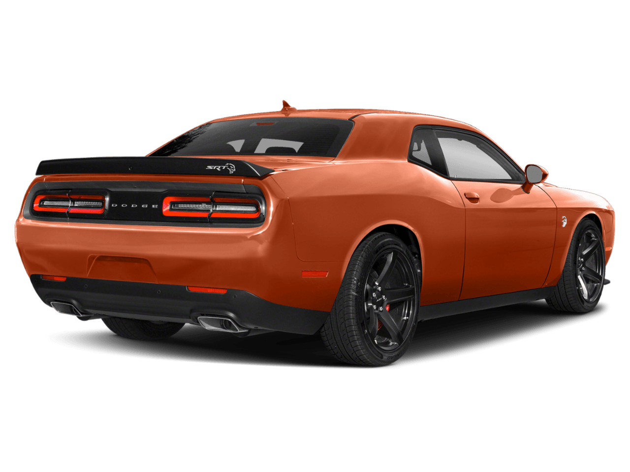 2021 Dodge Challenger SRT Hellcat Widebody - Rear 3/4, facing to the right