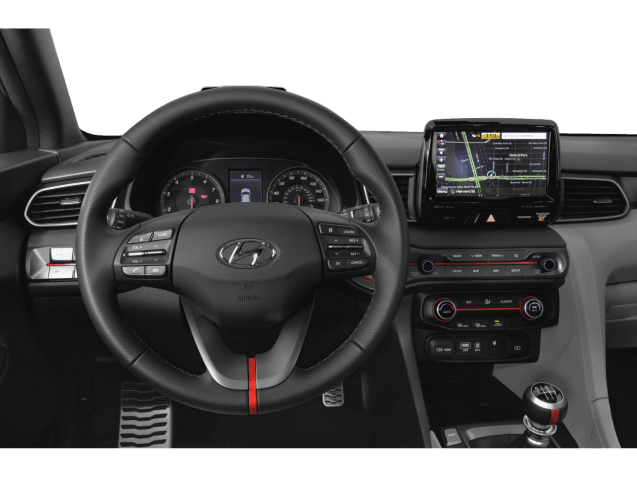 2021 Hyundai Veloster Turbo - Interior Drivers Dash