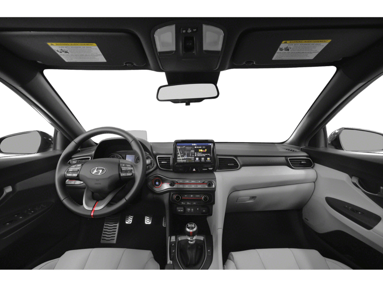 2021 Hyundai Veloster Turbo - Interior Full Dash Basic