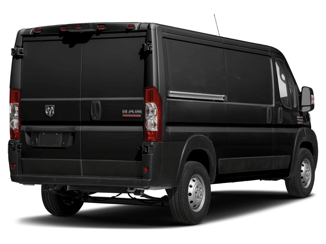 2021 Ram ProMaster Cargo Van  - Rear 3/4, facing to the right