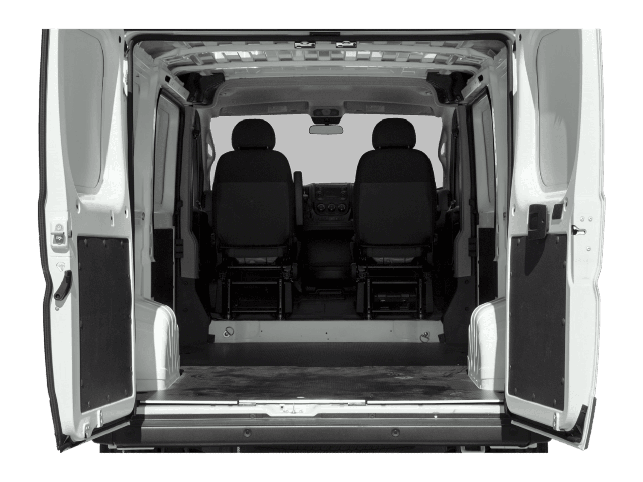 2021 Ram ProMaster Cargo Van  - Interior Trunk with Hatch Open Feature