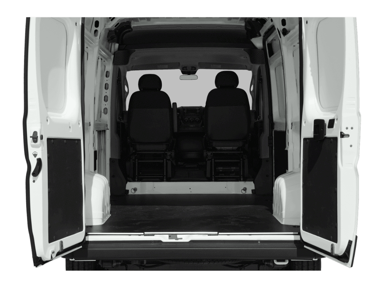 2021 Ram ProMaster Cargo Van  - Interior Trunk with Hatch Open Feature