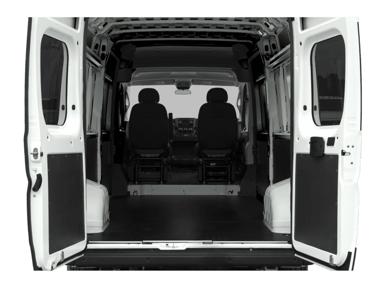 2021 Ram ProMaster Cargo Van  - Interior Trunk with Hatch Open Feature