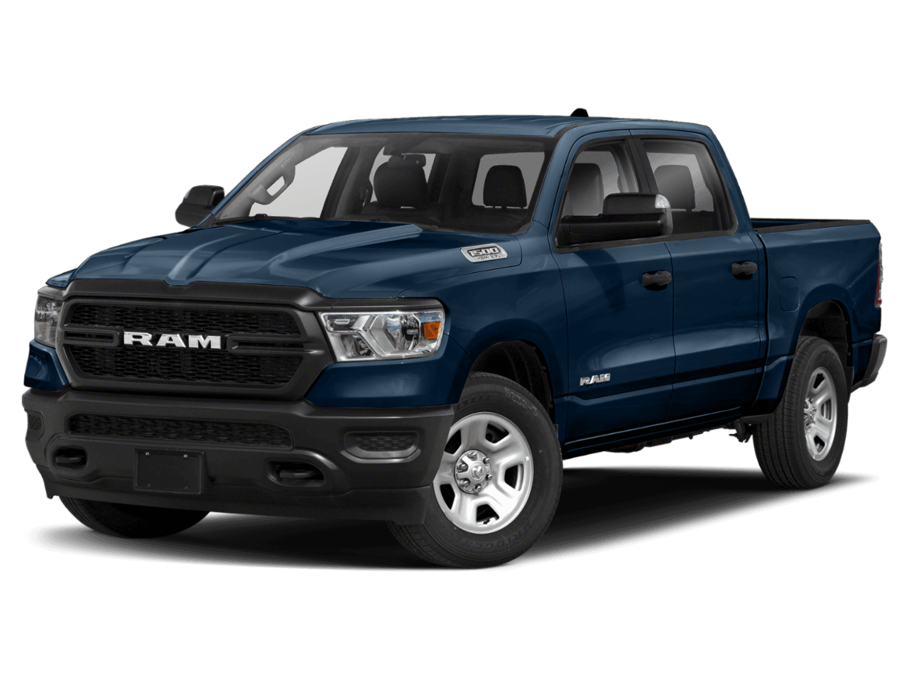 2021 Ram 1500 Tradesman - Front 3/4, facing to the left