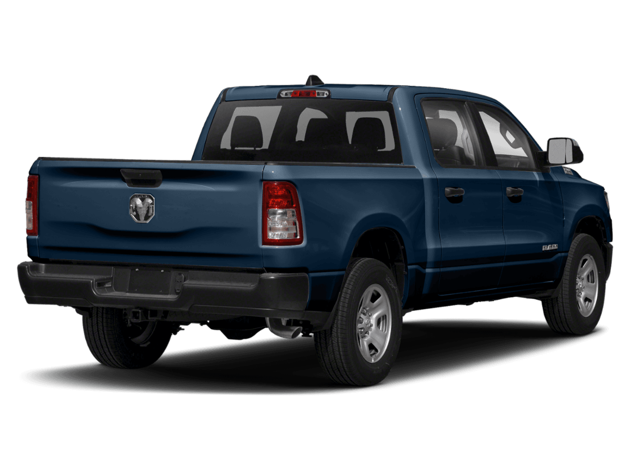 2021 Ram 1500 Tradesman - Rear 3/4, facing to the right