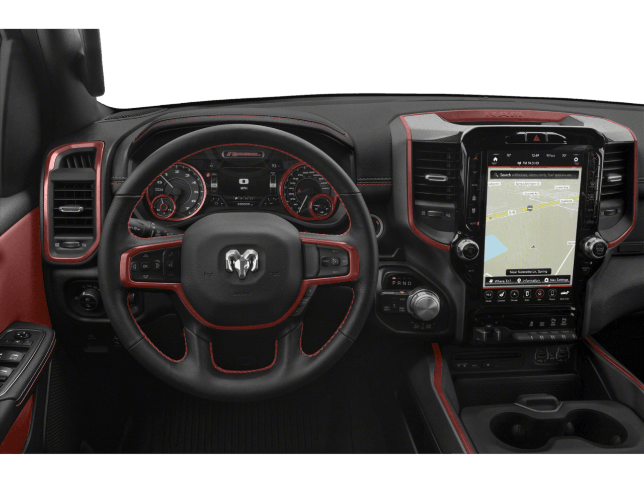 2021 Ram 1500 Rebel - Interior Drivers Dash