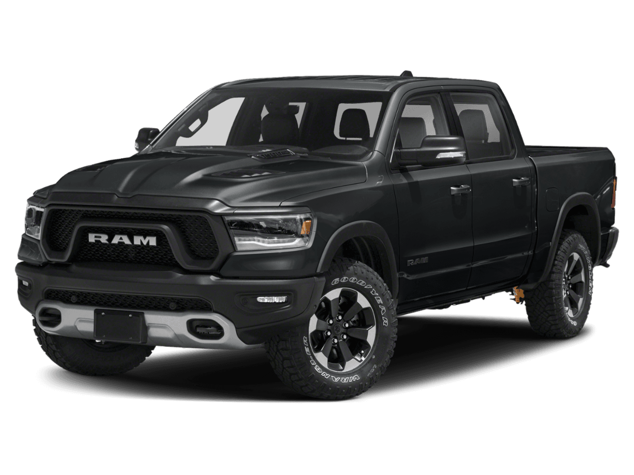 2021 Ram 1500 Rebel - Front 3/4, facing to the left