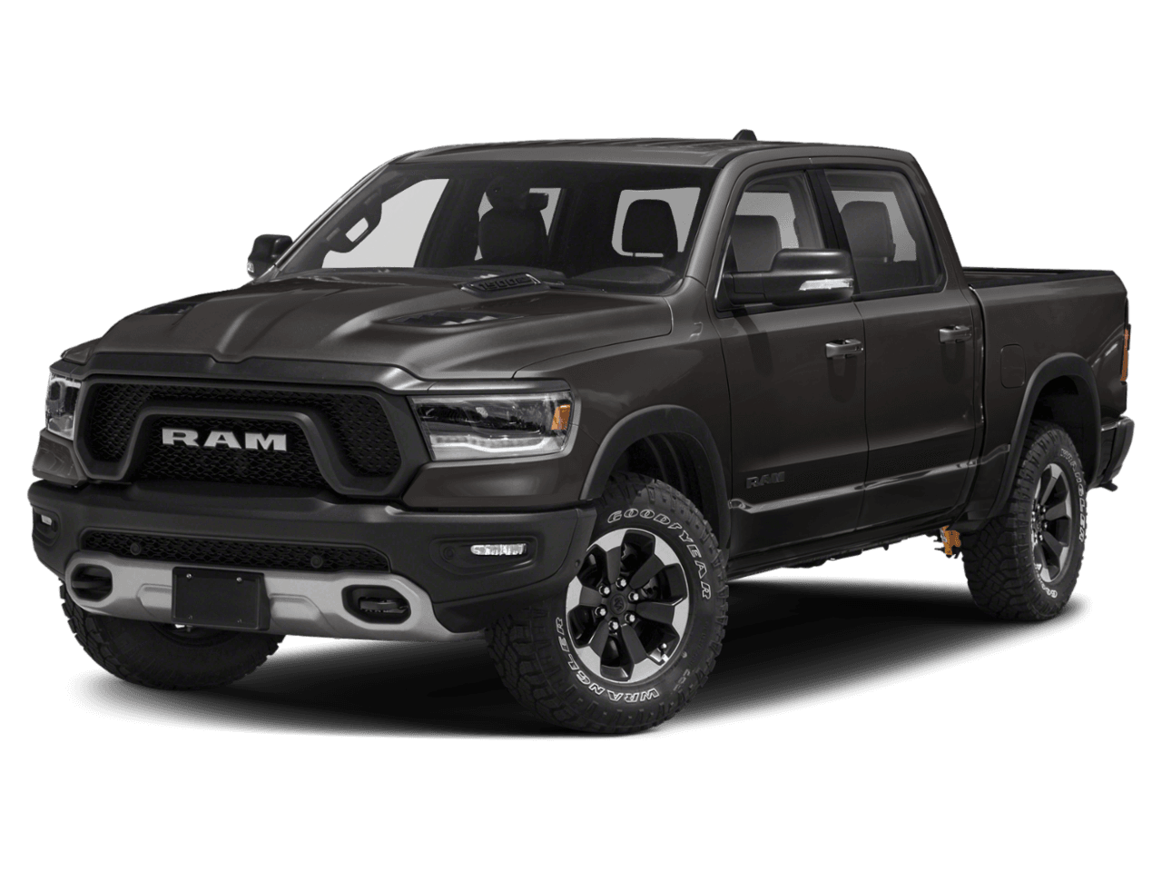 2021 Ram 1500 Rebel - Front 3/4, facing to the left