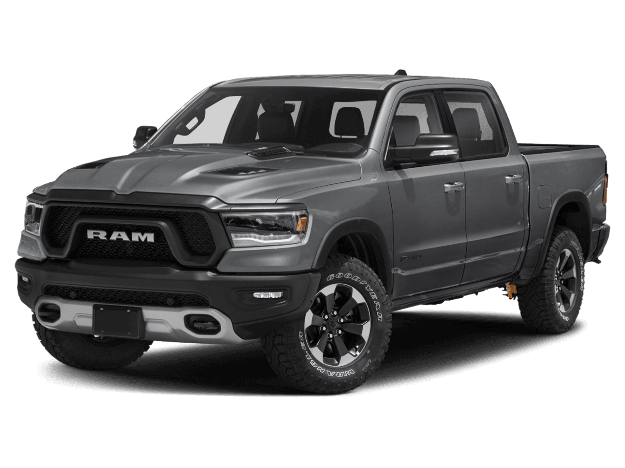2021 Ram 1500 Rebel - Front 3/4, facing to the left