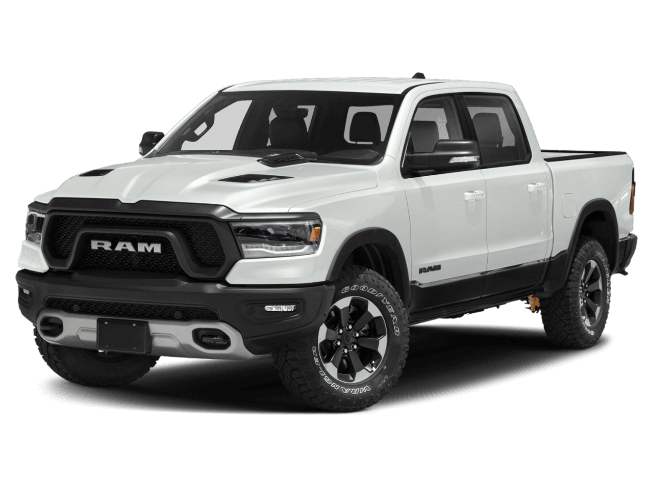 2021 Ram 1500 Rebel - Front 3/4, facing to the left