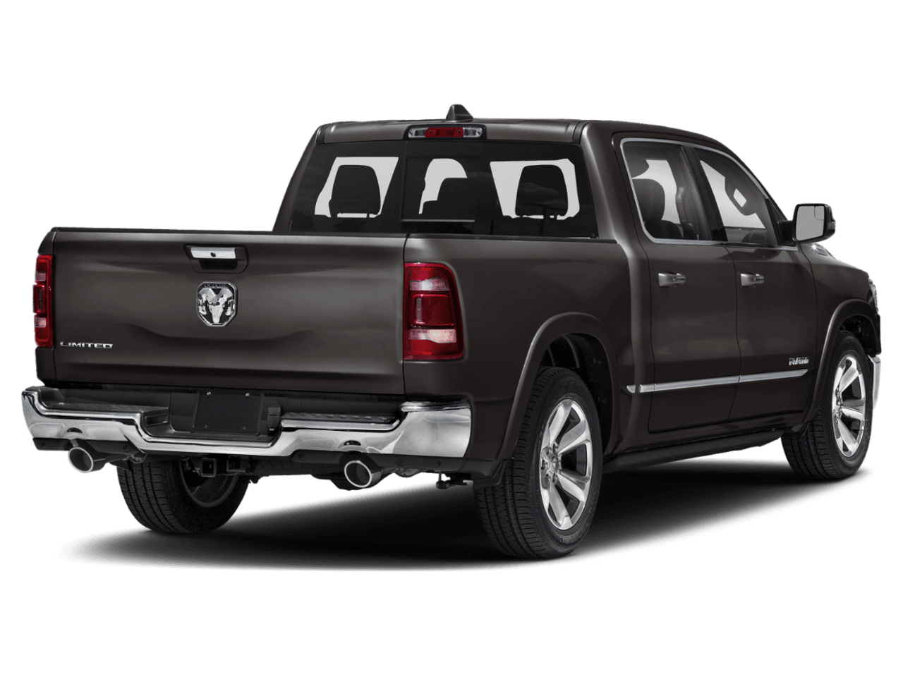 2021 Ram 1500 Limited - Rear 3/4, facing to the right