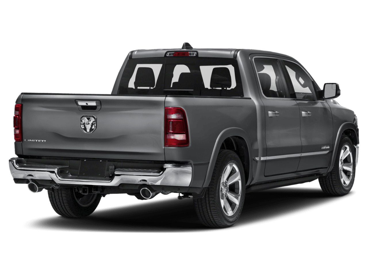 2021 Ram 1500 Limited - Rear 3/4, facing to the right