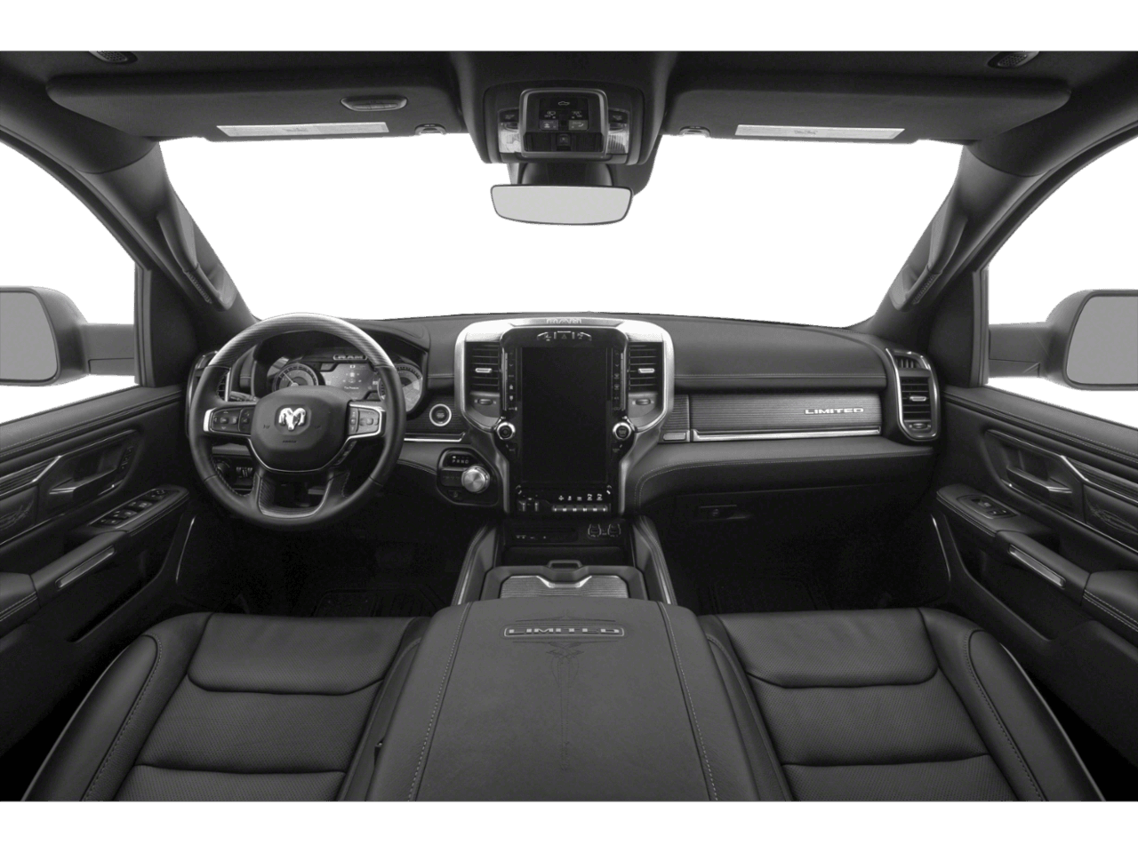 2021 Ram 1500 Limited - Interior Full Dash Basic