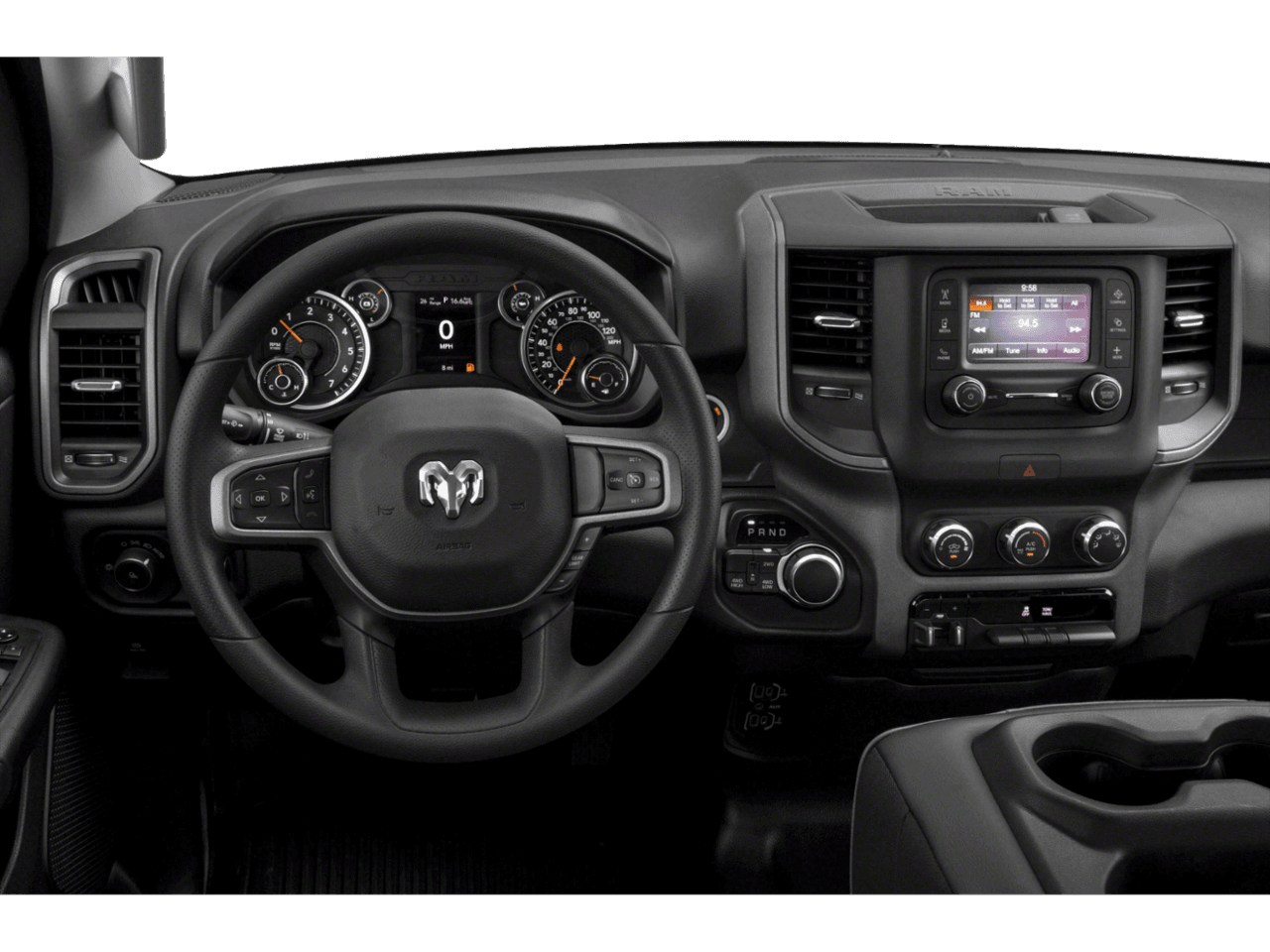 2021 Ram 1500 Tradesman - Interior Drivers Dash