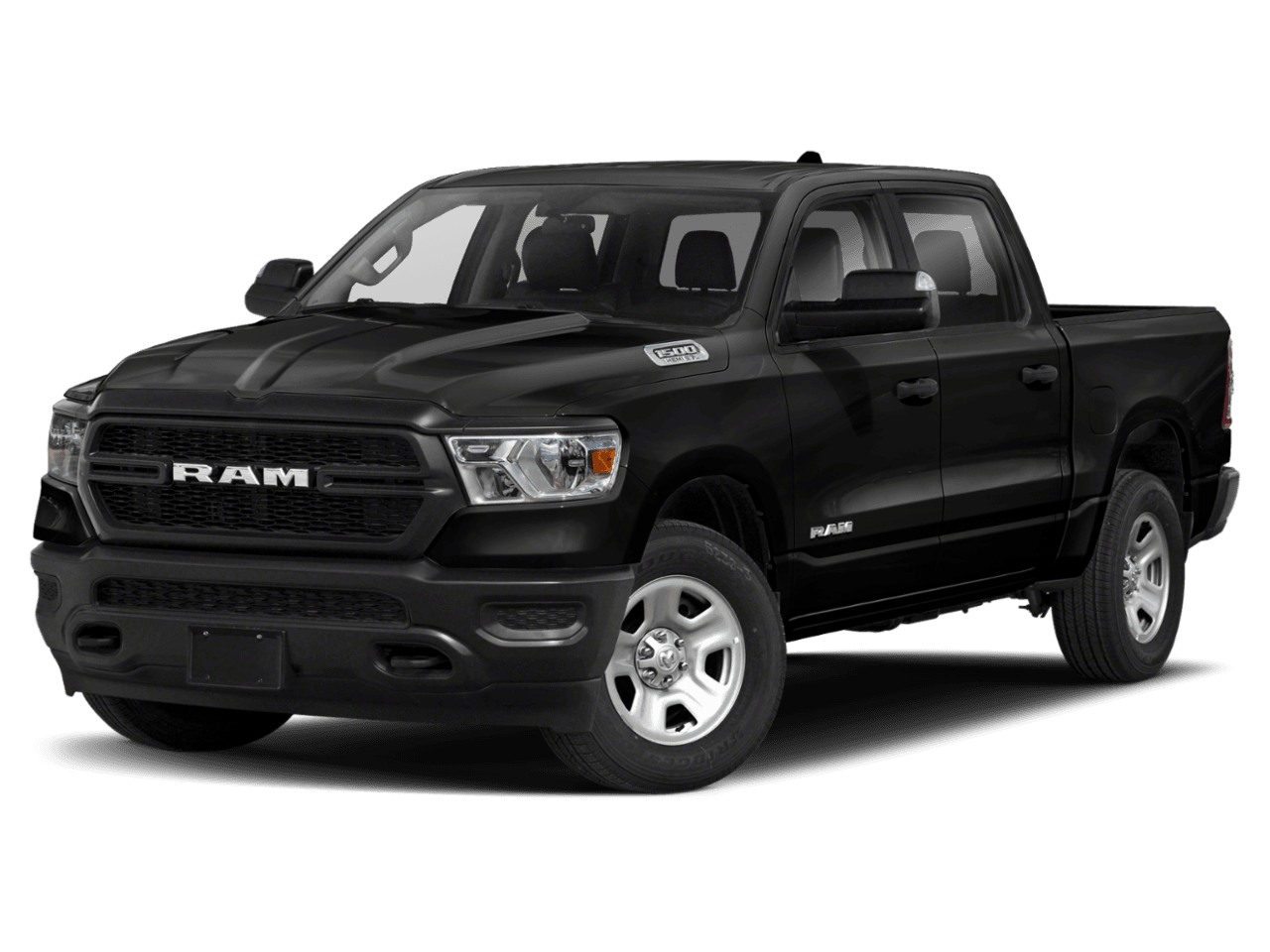 2021 Ram 1500 Tradesman - Front 3/4, facing to the left