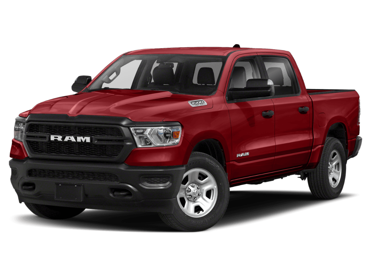 2021 Ram 1500 Tradesman - Front 3/4, facing to the left