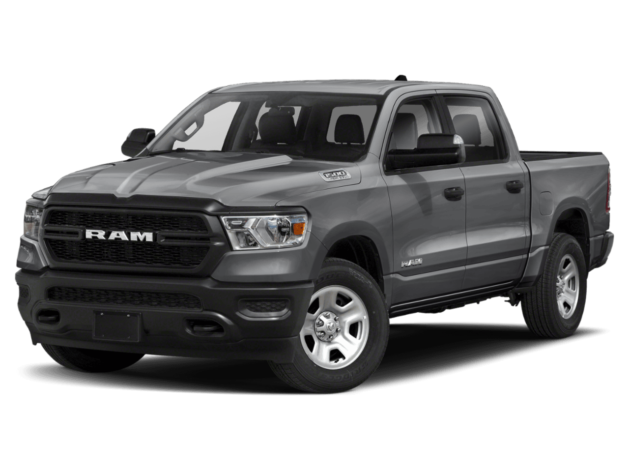 2021 Ram 1500 Tradesman - Front 3/4, facing to the left