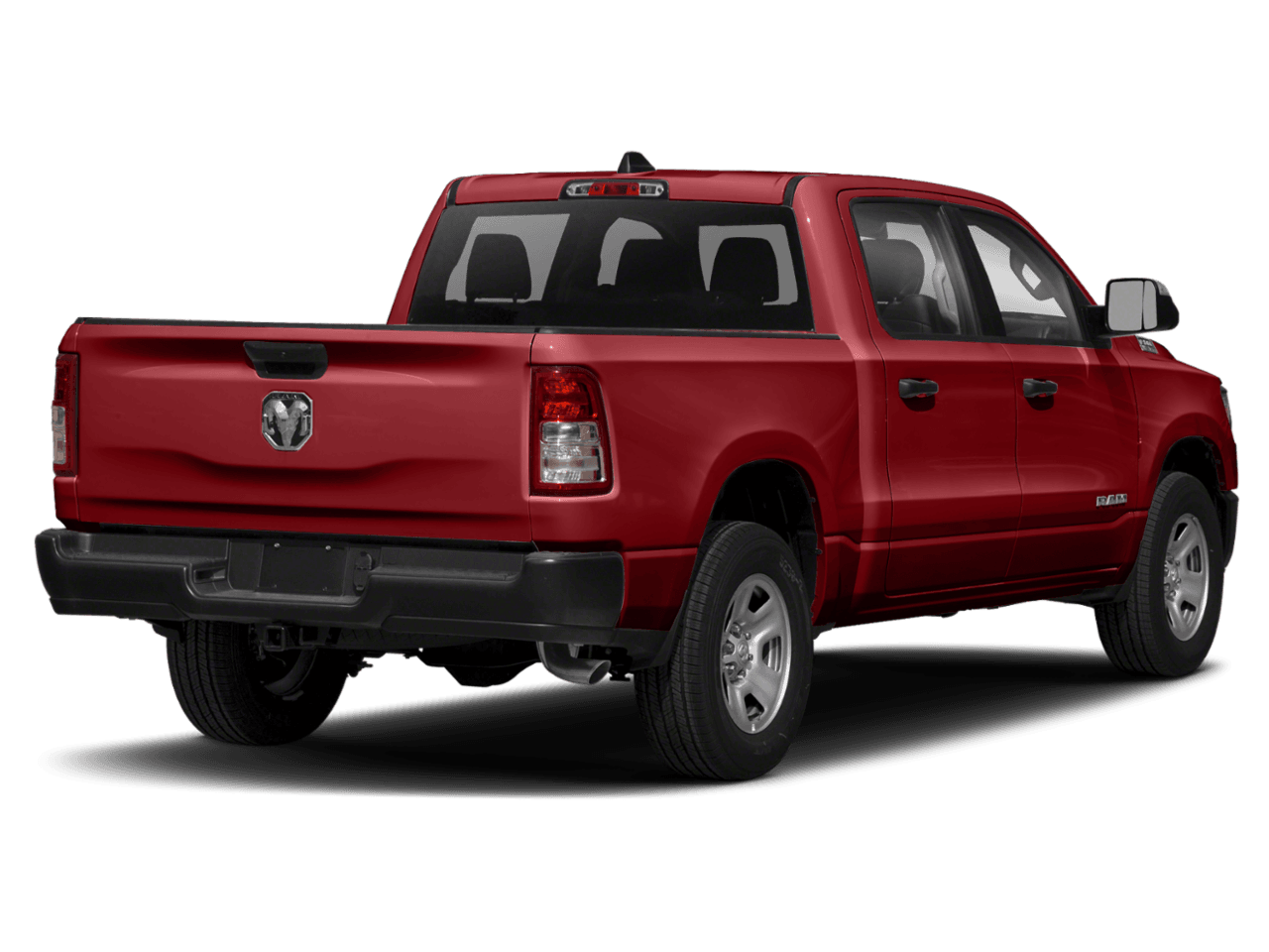 2021 Ram 1500 Tradesman - Rear 3/4, facing to the right
