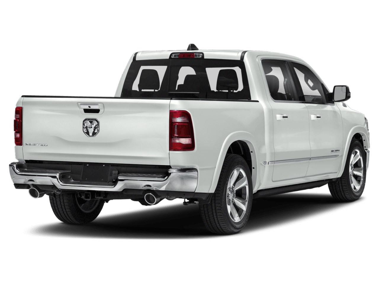 2021 Ram 1500 Limited - Rear 3/4, facing to the right